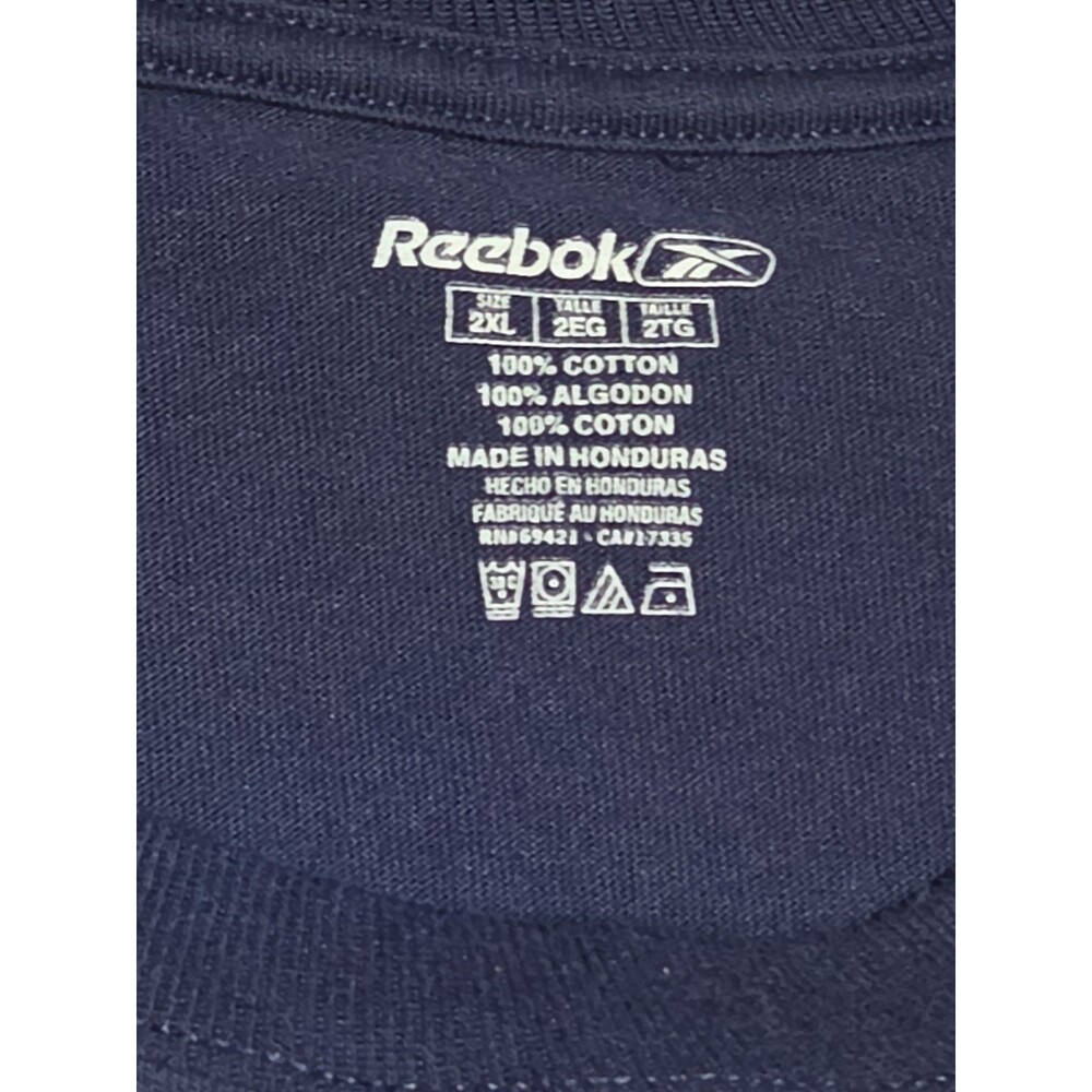 Vintage 2006 Dallas Cowboys Thanksgiving Throwdown T Shirt Reebok 2XL Romo 5 TD - Picture 5 of 8